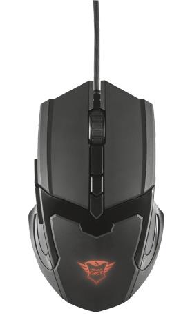 TRUST Mouse da gaming Trust GXT101 nero